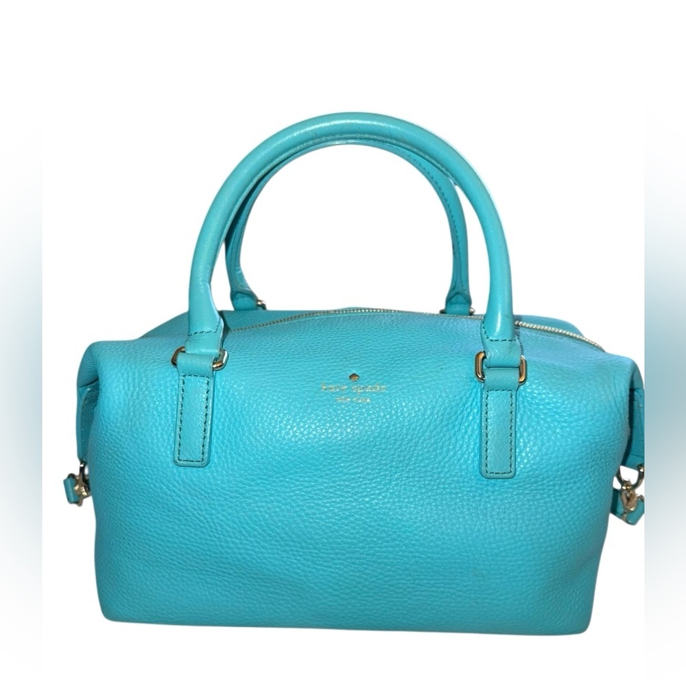 Kate Spade New York Henry Leather Satchel with Silver Hardware